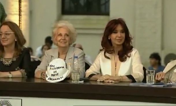 Cristina Kirchner celebró el hallazgo del nieto 131