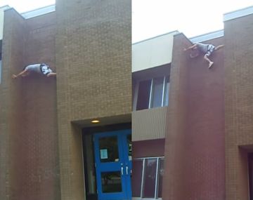 Pullinger se rompió ambos talones al caer de un piso de 9 metros