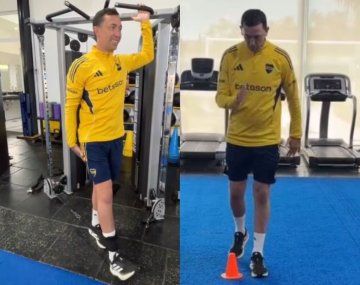Una buena en Boca: Marchesín mostró avances en su recuperación