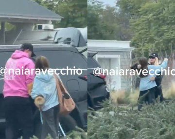 Así fue el tenso reencuentro entre Mauro Icardi y Wanda Nara.