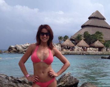 Pamela Sosa desfiló con su impecable figura por Cancún