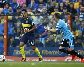 Centurión le agradeció al hincha de Boca por el respaldo