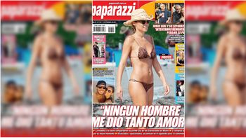 Pampita en la tapa de Paparazzi Pampita en la tapa de Paparazzi