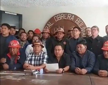 La Central Obrera de Bolivia declaró huelga por tiempo indefinido por el intento de golpe de Estado