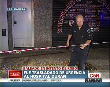 Intento de robo a los tiros en Balvanera: un muerto