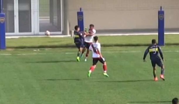 La criminal plancha de Luna Diale a Mateo Martínez