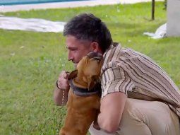 Así fue la reacción de Juan Pablo al ver a sus perros dentro de Gran Hermano