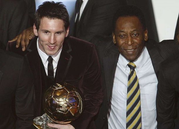 Pelé se sumó al reclamo y pidió que Messi vuelva a la Selección