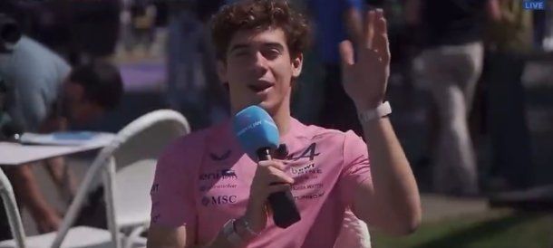 Piloto políglota: Franco Colapinto saludó a sus fans coreanos en su propio idioma