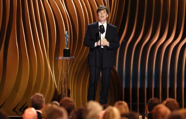 Oppenheimer, Succession y The Bear fueron los máximos ganadores de los premios del sindicato de Actores de Hollywood