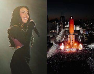 Nicki Nicole hizo historia en Rosario con un show sinfónico ante 250 mil personas