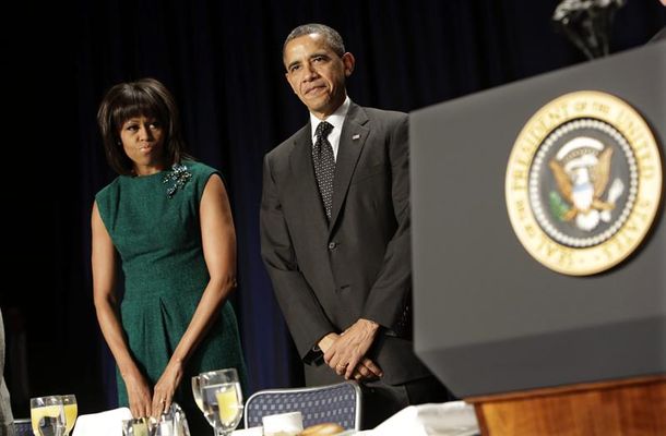 Michelle y Barack Obama pasan un fin de semana largo separados