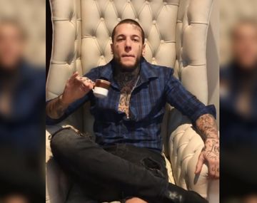 El grosero video de Alex Caniggia tras el triunfo de Nigeria ante Islandia