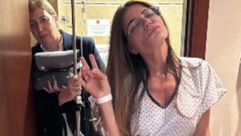 El posteo de Zulemita Menem desde una clínica.