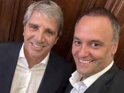 El respaldo de Luis Caputo a Manuel Adorni El respaldo de Luis Caputo a Manuel Adorni