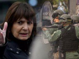 Denuncian que Bullrich gastó 56 mil millones de pesos en armas para reprimir
