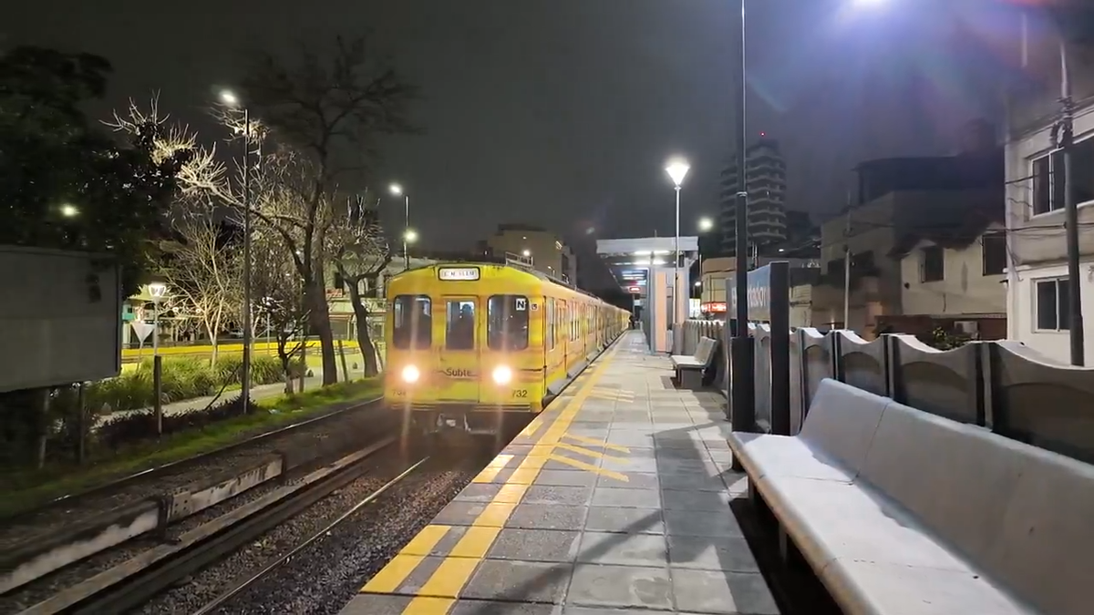 Cómo llegó el subte B a la estación de tren de Agronomía