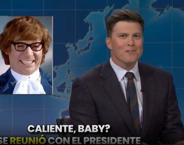 En SNL ridiculizaron a Milei y lo compararon con Austin Powers