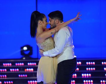 ShowMatch: Diego Jr. bailó con su mujer