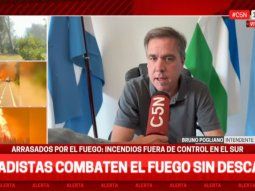 el intendente de el bolson: el unico culpable es quien o quienes iniciaron el fuego