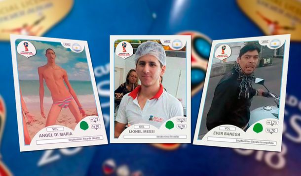 Las otras figuritas de la Selección: el viral que se burla de los jugadores de Argentina