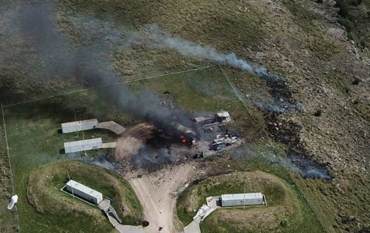 Tres muertos por el estallido de dos polvorines en una fábrica de explosivos