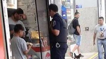 Nahuel Suárez un policía con gran corazón Nahuel Suárez un policía con gran corazón