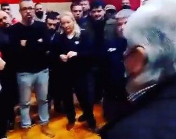 Se filtró un video de Moyano hablando con empleados del club: ¿se despidió?