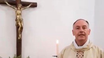 No se salva ni Dios: robaron un Cristo de bronce en una iglesia en Mar del Plata