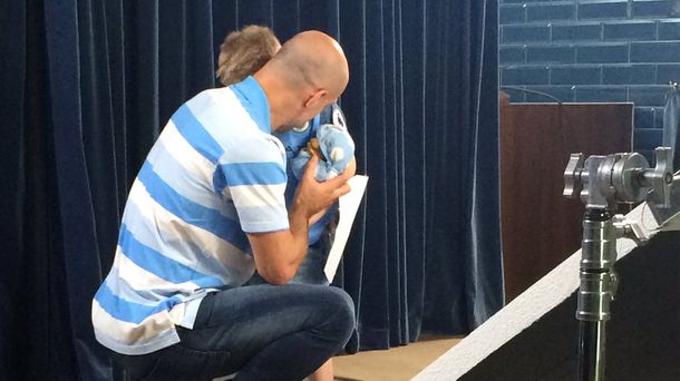 VIDEO: Zabaleta se reencontró con Callum, el Mini Zaba, en su despedida del Manchester City