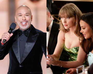 No le gustó: la reacción de Taylor Swift a una broma en los Golden Globes