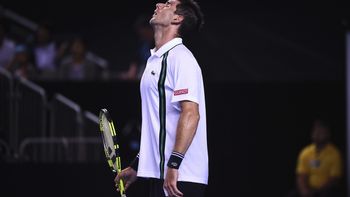 Delbonis luchó pero no pudo frente al gigante Delbonis luchó pero no pudo frente al gigante