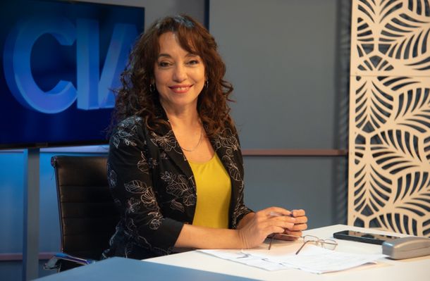 Mirá las cosas que me hacen decir: la presentadora de la Fiesta Nacional del Mate leyó un insulto para Milei