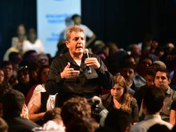 Sergio Massa en Parque Norte.