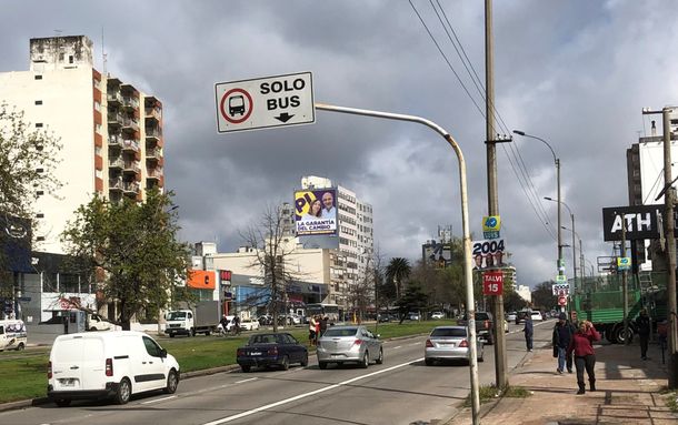 La avenida Italia conecta Montevideo con Caelones.