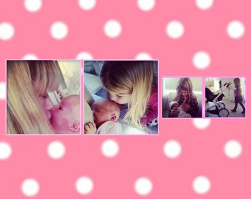 El tierno álbum familiar de Nicole y sus hijas Indiana