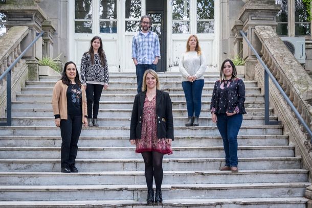 Josefina Campos y el equipo del Instituto Malbr&aacute;n que hizo el mapeo del c&oacute;lera que provoc&oacute; la epidemia de 1991 en Argentina