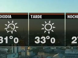 Calor y cielo algo nublado en la asunción presidencial
