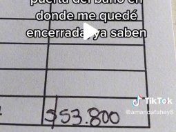La exorbitante cifra que le cobraron a una joven que se quedó encerrada durante el fin de semana largo de Carnaval