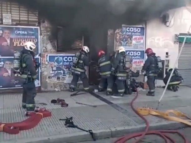Incendio en Pompeya destruyó un depósito abandonado