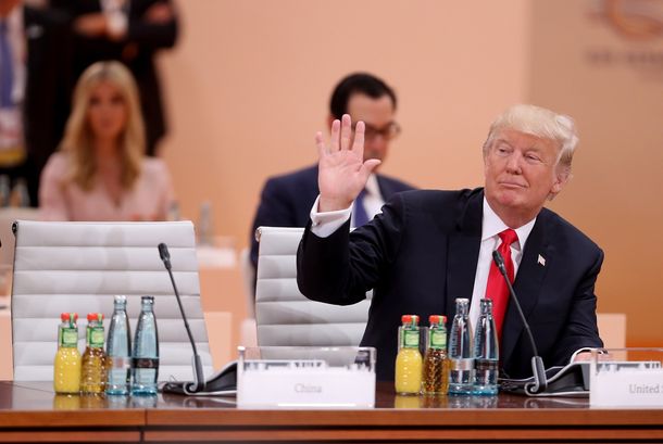 El video de Donald Trump en el G20 al estilo cumpleaños de 15