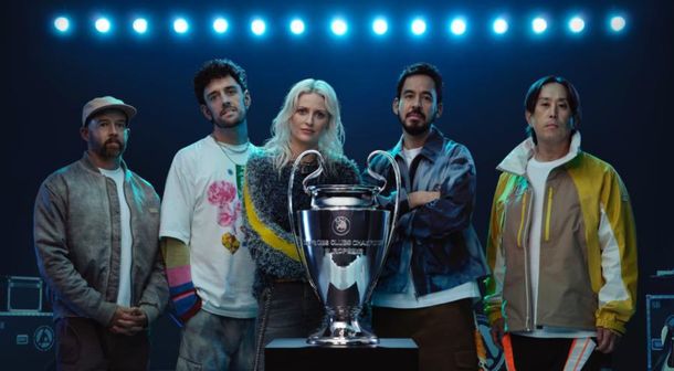 Linkin Park y David Garrett deslumbraron en la apertura de la final de la Champions League Linkin Park y David Garrett deslumbraron en la apertura de la final de la Champions League