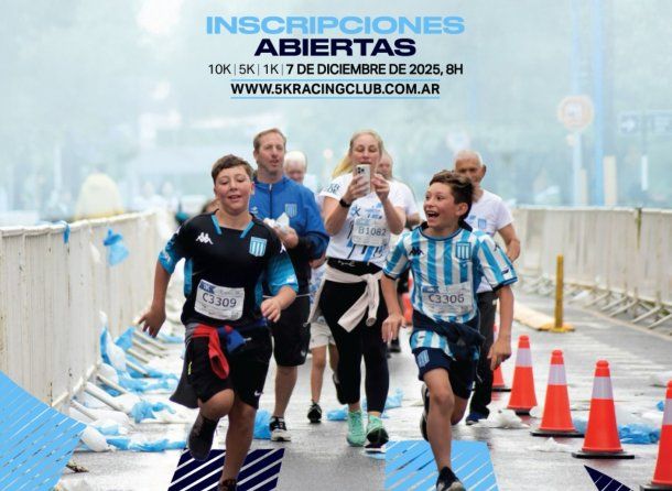 Se vienen otros 5k de Racing.
