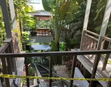 Así cayó famoso ascensor de un hotel de lujo en Indonesia: 5 muertos