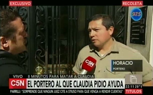 El portero del edificio de la pareja del country: El marido la hostigaba