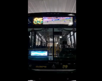 Colectiveros utilizan el video de Gol de Siglo para solidaridad