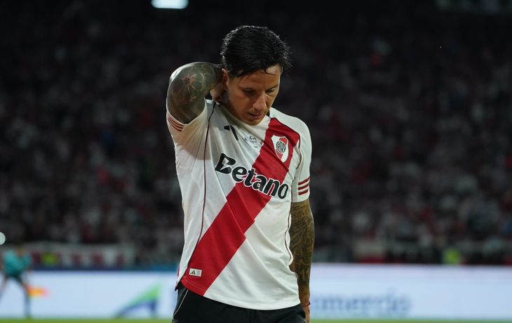 Driussi sufrió una nueva lesión: se perderá el partido de River ante Gimnasia