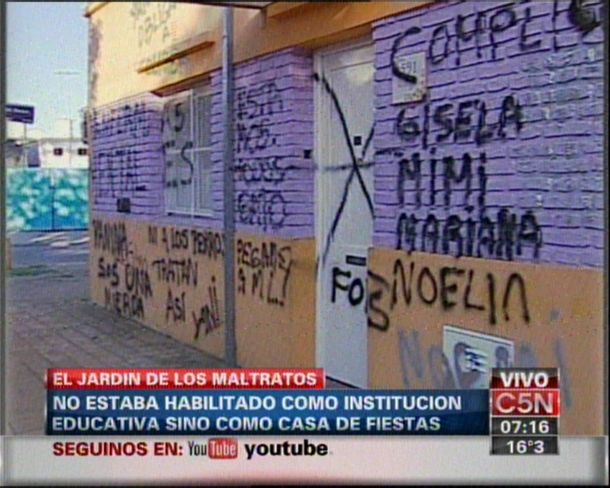 Desde el jardín aseguran que se trata de un hecho aislado