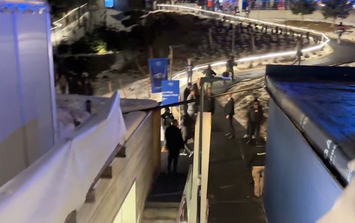 Alerta: por qué evacuaron la sede del Foro de Davos donde expuso Milei Alerta: por qué evacuaron la sede del Foro de Davos donde expuso Milei