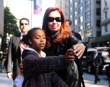 Para la menor, el encuentro fue un tesoro